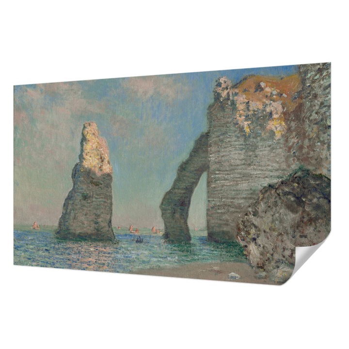 Fali Fotótapéta Autocolant, Wallfluent, Peisaj stancos, Albastru, 416 x 254 cm, Pentru Baie, Bucatarie, 010170060070000285402