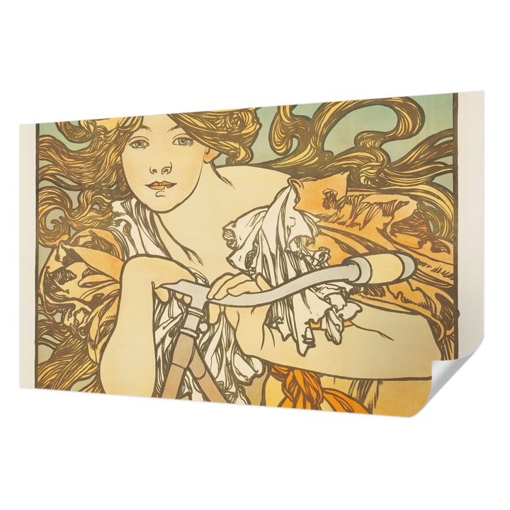 Öntapadós Tapéta Fali Dekoráció, Wallfluent, Tavaszi elegancia, Bézs, 416 x 254 cm, Klasszikus, Könnyen Felszerelhető, 010170060070000285394