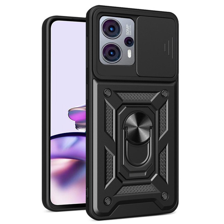 Husa telefon CamShield Series Motorola Moto G13 / G23 / G53 Negru