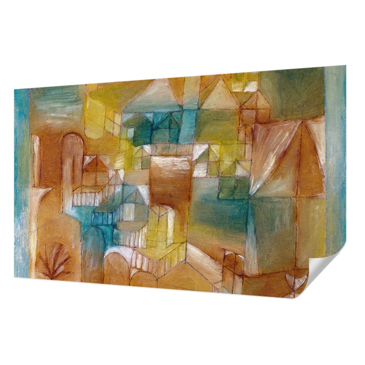 Öntapadós Tapéta Fali Dekoráció, Wallfluent, Geometriai struktúrák, Barna, 416 x 254 cm, Dekoráció, Falra, 010170060070000285447