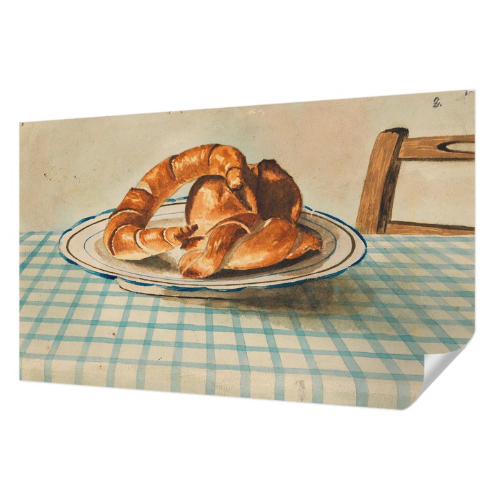 Öntapadós Fotótapéta Falra, Wallfluent, Konyhai pékáruk, Barna, 416 x 254 cm, Nappaliba, Konyhába, 010170060070000285529