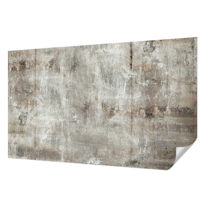 Öntapadós Tapéta Falra, Wallfluent, Ipari tér, Szürke, 416 x 254 cm, Fali Dekoráció, Nedvesség- És Foltálló, 010170060070000020192