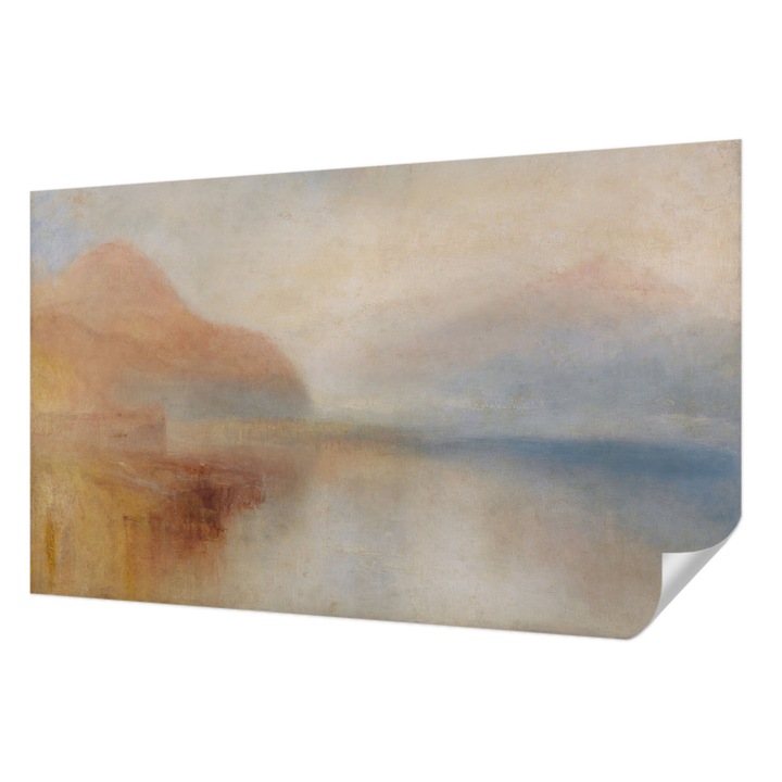 Öntapadós Fotótapéta Falra, Wallfluent, Éteri táj, Krémszín, 416 x 254 cm, Erős Ragasztó, Modern Belsőépítészeti Dekoráció, 010170060070000285628