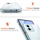 Husa telefon Shockproof Clear Silicone Motorola Moto G84 Clear Transparent