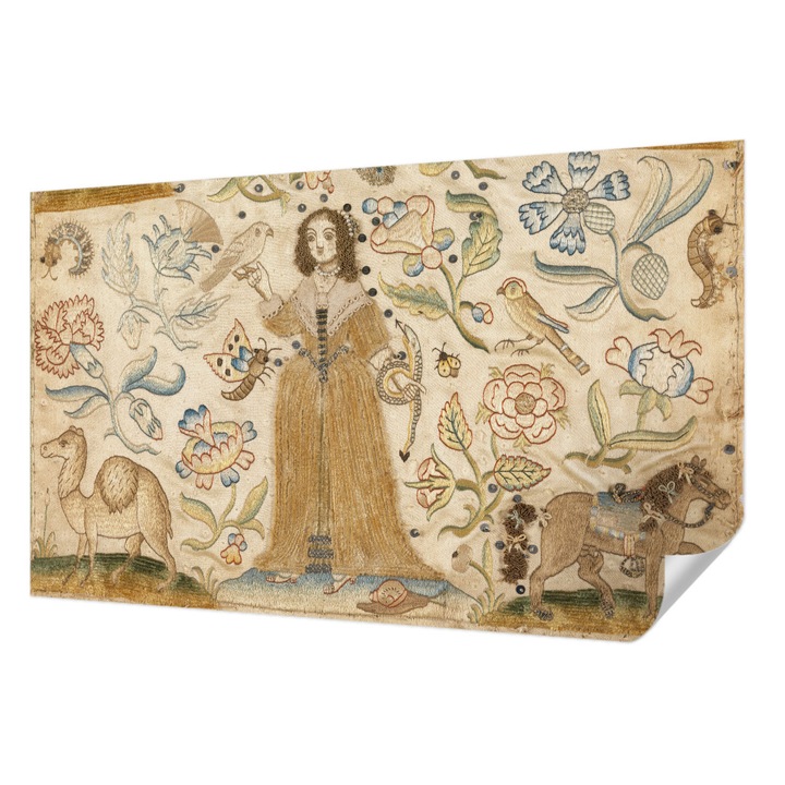 Öntapadós Fotótapéta Falra, Wallfluent, Színes természet, Barna, 416 x 254 cm, Nappaliba, Konyhába, 010170060070000285631