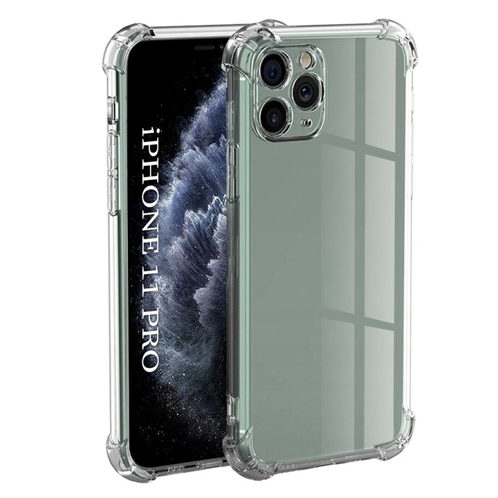 Калъф за Apple iPhone 11 Pro, от TPU, Котката на Стеф, Прозрачен Цвят