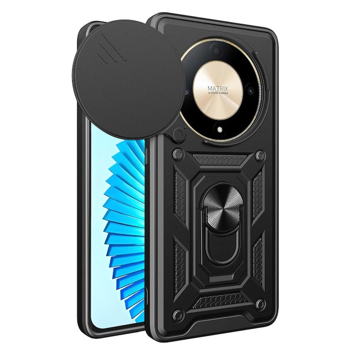 Carcasa de protectie pentru Honor Magic6 Lite, negru