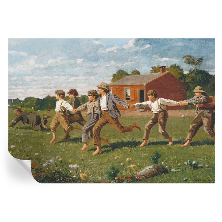 Fototapet Tulup, Distractie vesela, Maro, 208x146cm, Autodeziv, Rezistent la murdarie