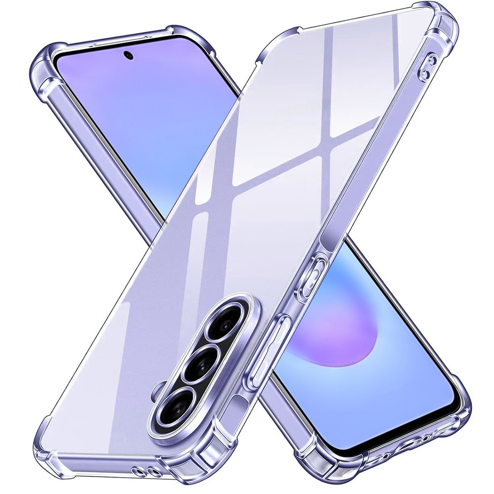 Husa pentru Samsung Galaxy A57 5G, TPU AntiShock, Protectie Camere, Transparenta