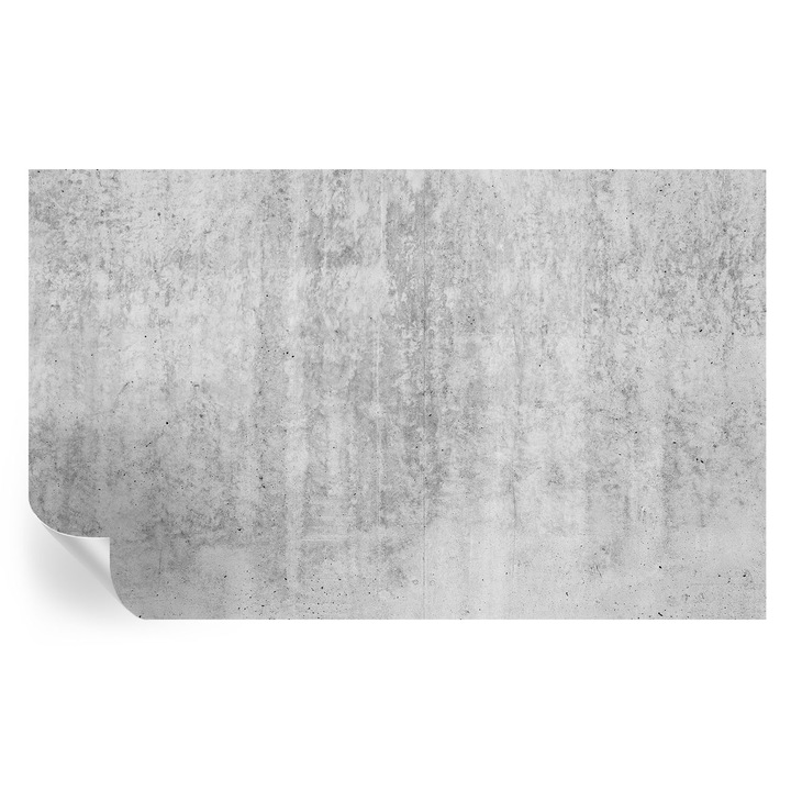 Самозалепващ Тапет, Tulup, Бетонна стена, Сив, 416 x 254 cm, За Стена, Влагоустойчив И Устойчив На Петна, 010170060960000030572