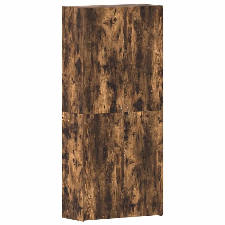 vidaXL Cipőszekrény polcokkal Sokszínű 80 x 35.5 x 180 cm Faanyag 3333840