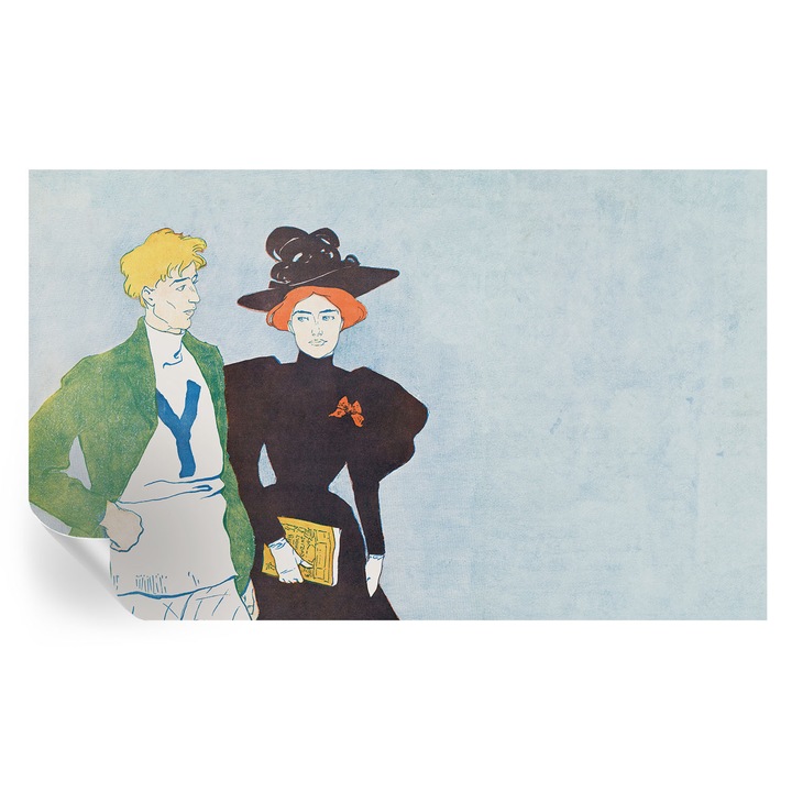 Fali Fotótapéta Autodeziv, Tulup, Stil retro, Gri, 416 x 254 cm, Decorativ, Pentru Sufragerie, Dormitor, 010170060070000285466