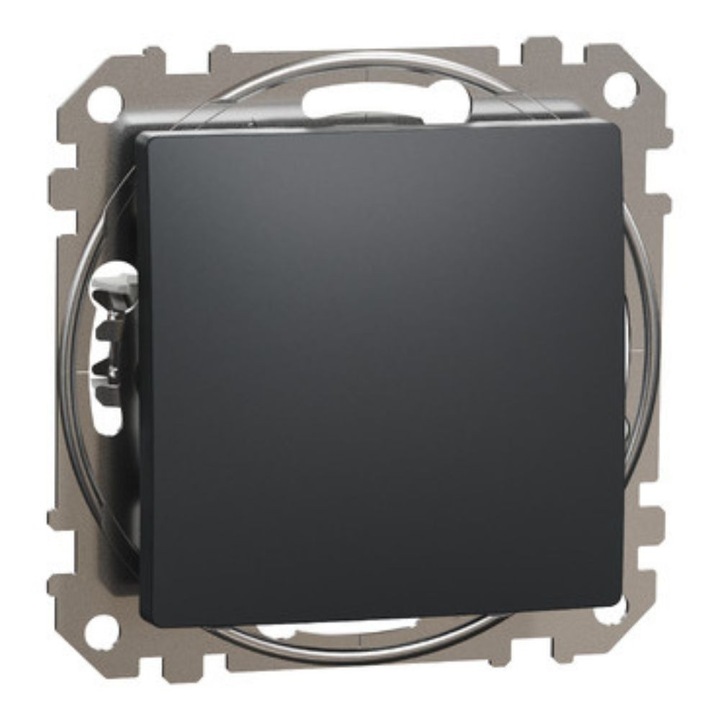 Intrerupator cap scara gri antracit Sedna Design Schneider