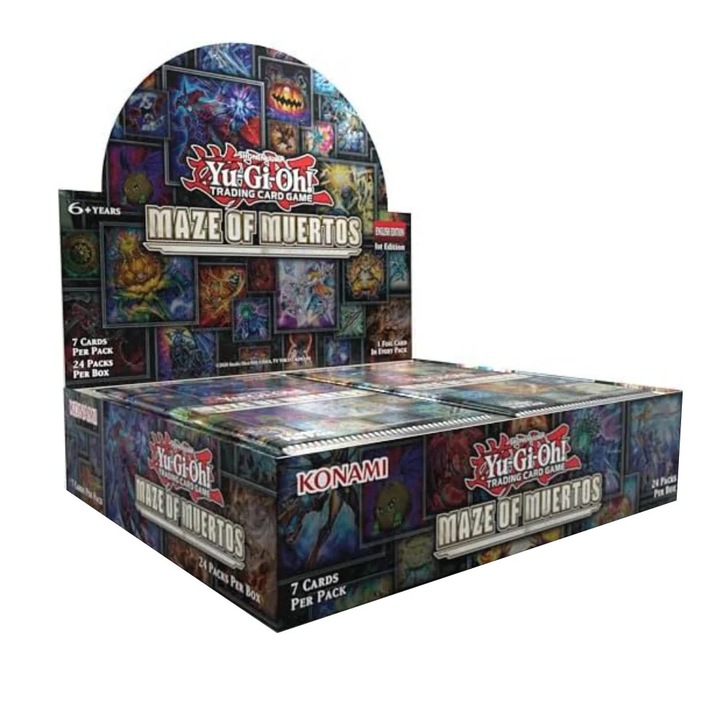 Yu-Gi-Oh - Muertos labirintusa kiegészítő csomag display (24 csomag)