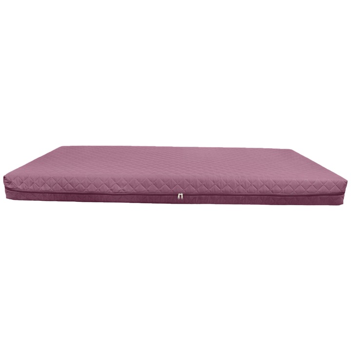 Protectie saltea Kam-Pol, pufos roz, 90x200x21 cm, set