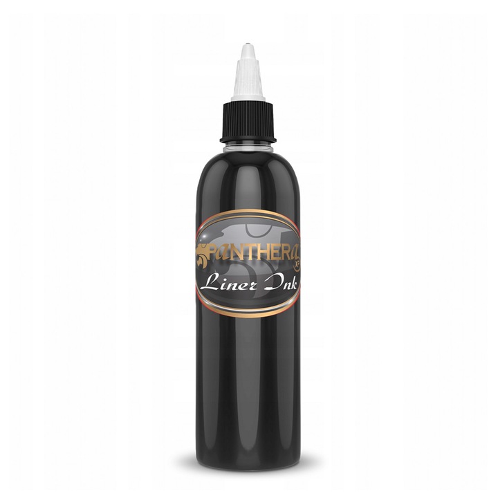 Tus de tatuaj Panthera Black Liner 150ml, sterilizat, conform REACH, Italia