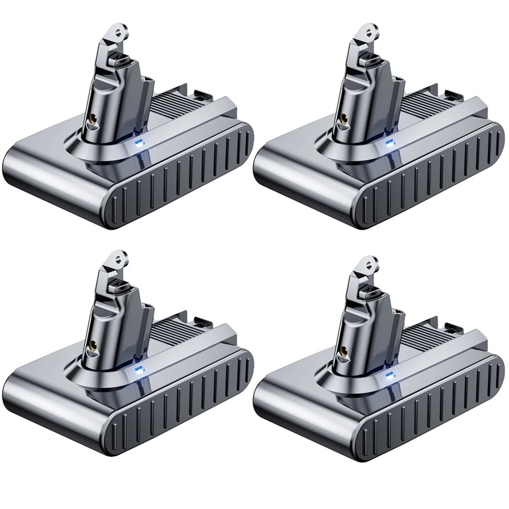 Baterie de schimb 7000mAh, compatibila cu mai multe modele, set de 4 bucati