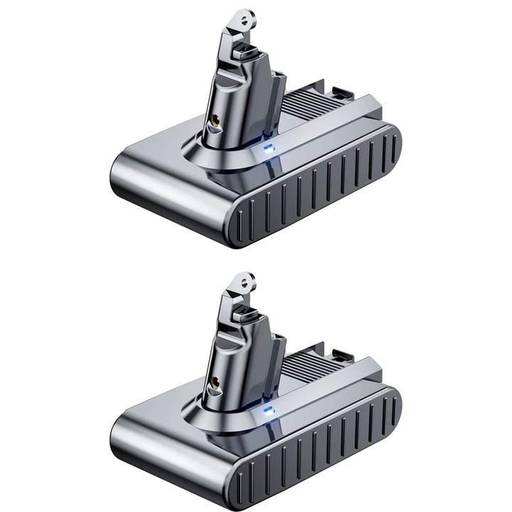Set 2 baterii de schimb 7000mAh pentru aspiratoare Dyson