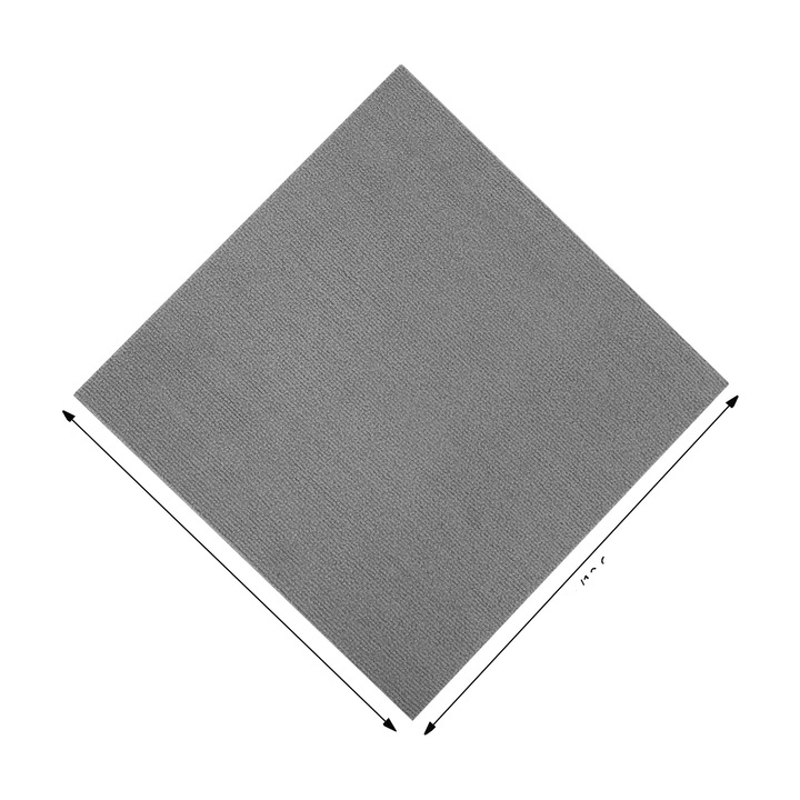 Covoare, Gri Deschis, Set de Placi, Non-alunecare, Reducere a Zgomotului, 50x50cm