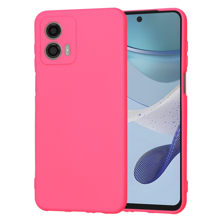 Carcasa de protectie pentru Motorola Moto G53, fucsia