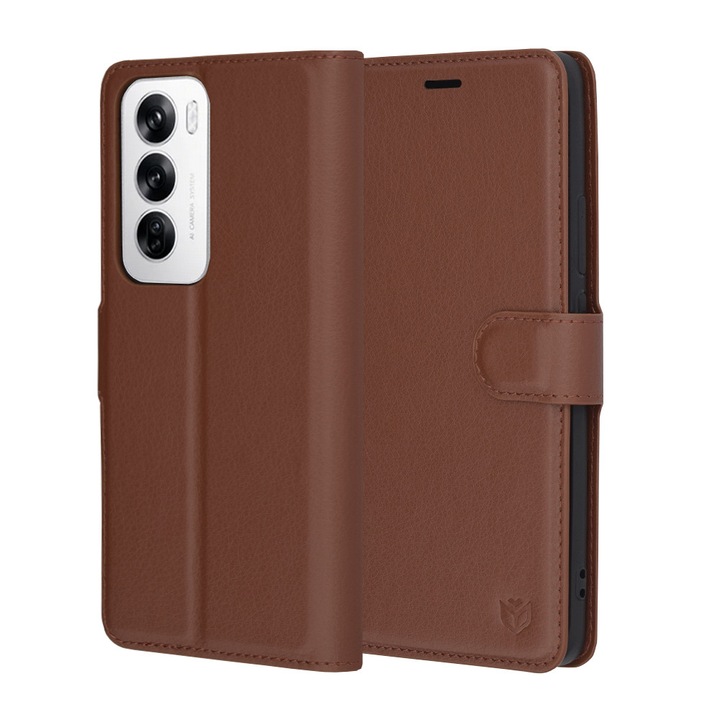 Carcasa de protectie pentru Oppo Reno12, maro