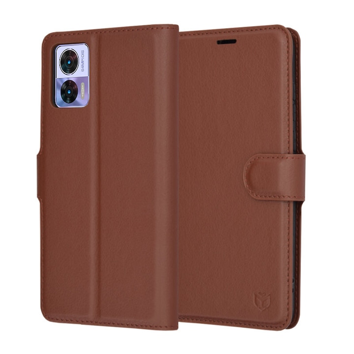 Carcasa de protectie pentru Motorola Edge 30 Neo, maro