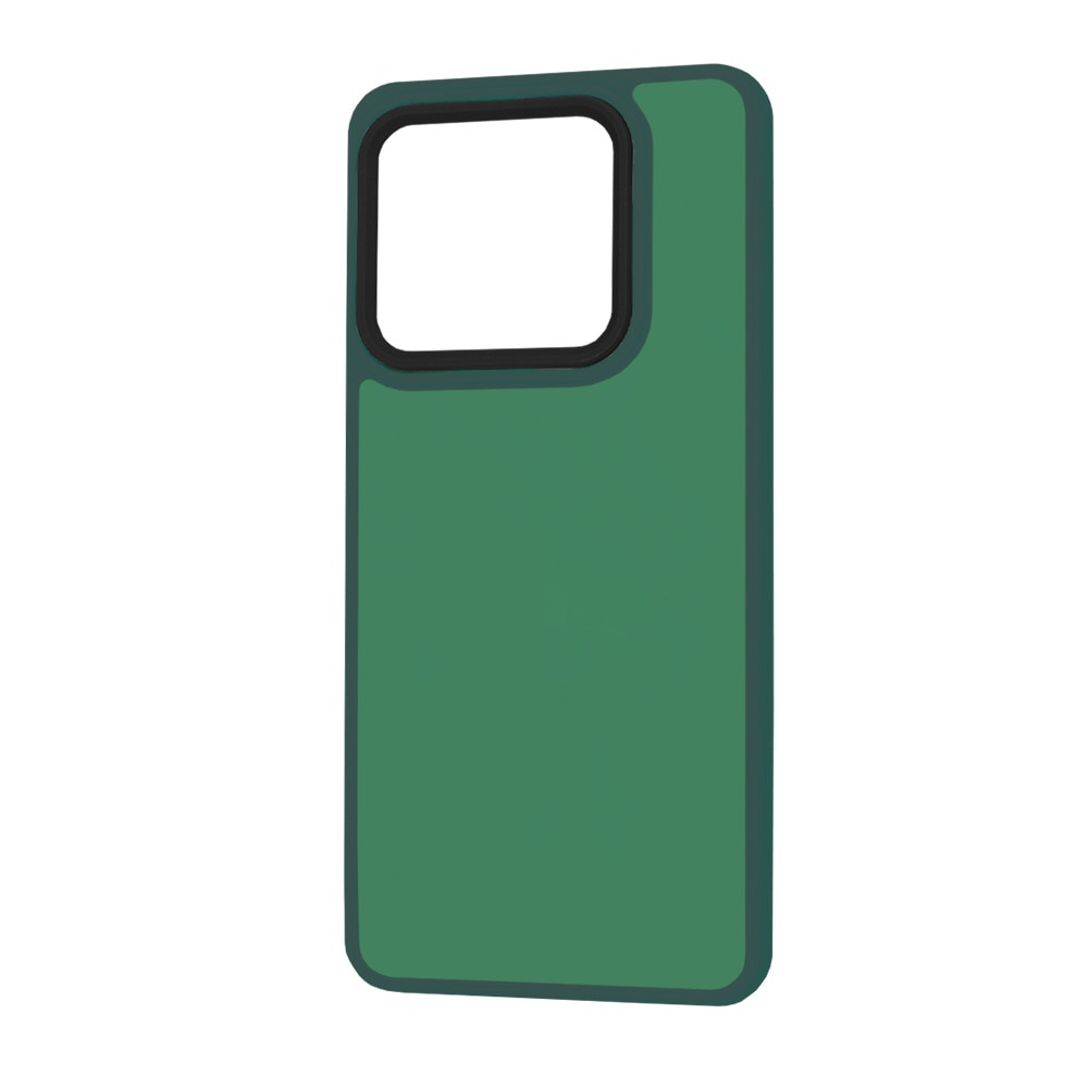 Husa pentru Xiaomi Redmi Note 13 Pro 5G / Poco X6, Accesorio HaloFrost Series, Midnight Green