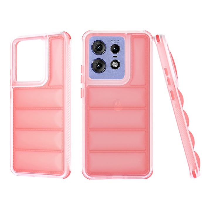 Калъф за Motorola Edge 50 Pro, от TPU, Stef's Cat, Червен