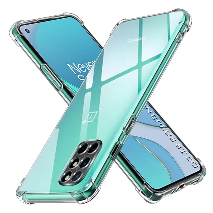 Carcasa de protectie pentru OnePlus 8T, transparenta