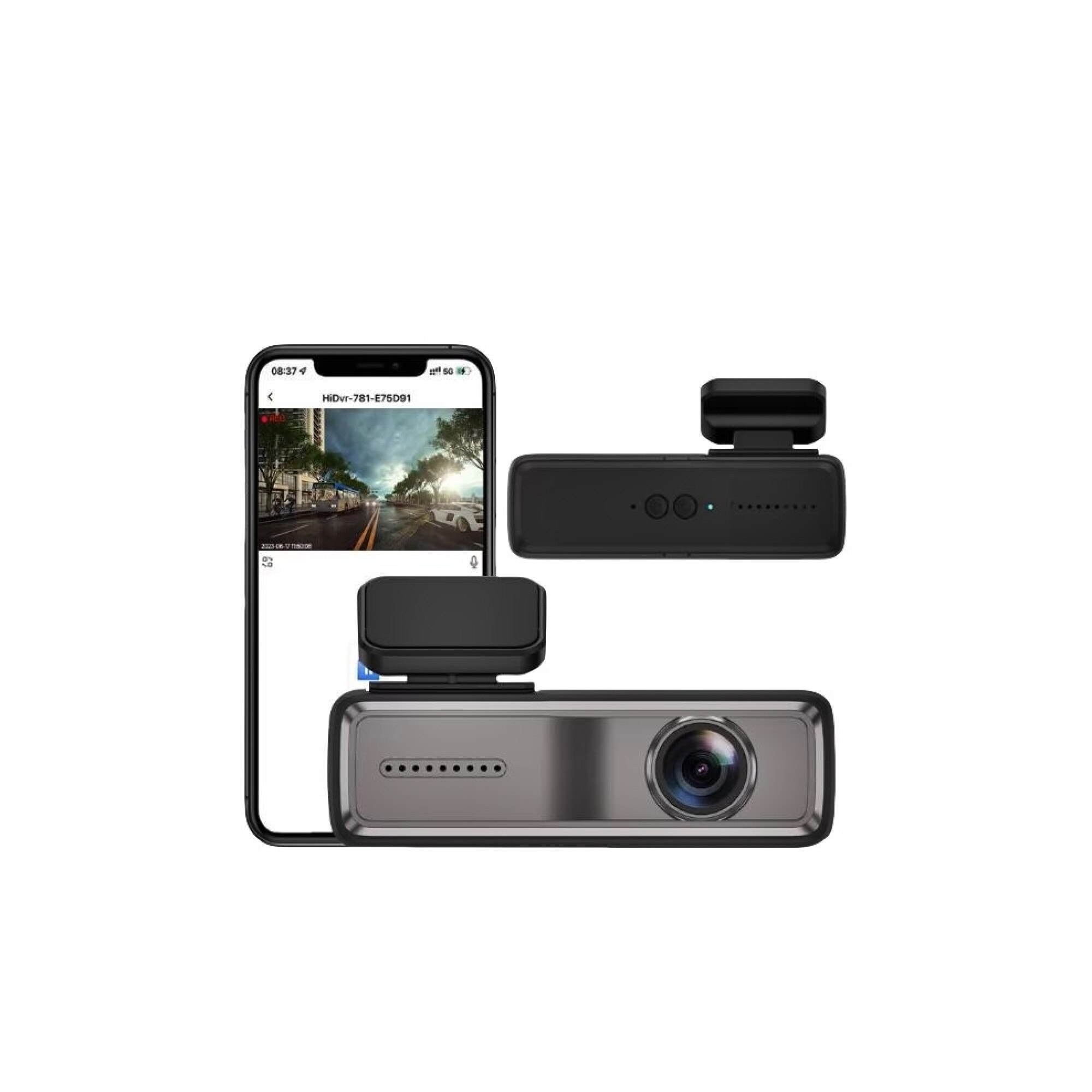 sistem DVR auto 1 camera fata Ultra HD 2K 1440P - eMAG.ro