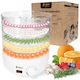 Uscator de alimente pentru ciuperci, fructe, legume, ierburi, alimente, 5 nivele, 600 W