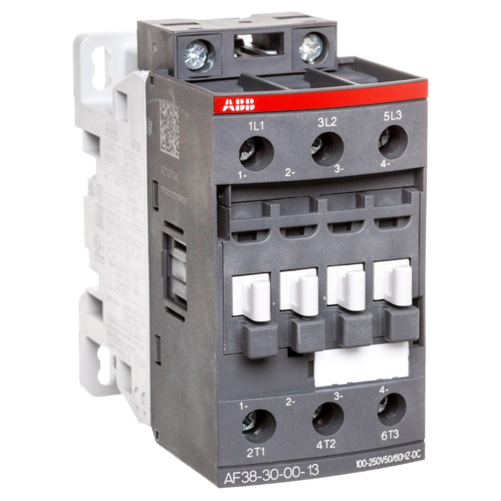 Kontaktor ABB 3-pólusú 100-250V, 90x50mm, 18.5kW, 1SBL297001R1300