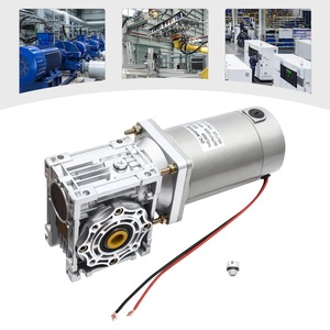 Motore Riduttore DC 12V 1800 RPM Con Vitale Senza Fine, Coppia 3,66 Kg/cm, Potenza 120W, Autobloccante, In Alluminio E Acciaio