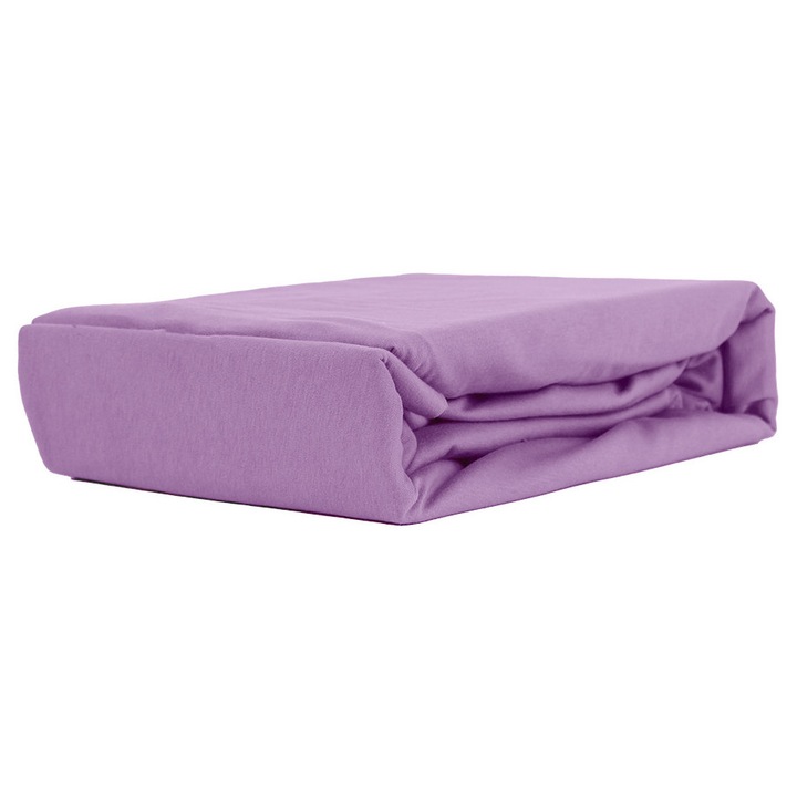 Cearceaf de pat Kam-Pol, 160x210cm, 30cm, violet