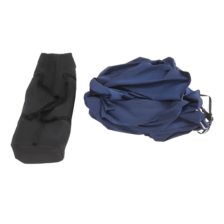 Сенник за кола, UV защита, водоустойчив дизайн, тъмносин, 4.6м