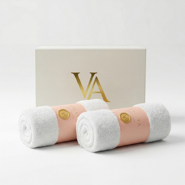 Set 2 Prosoape de Fata Bumbac Premium 570 GSM, 35x75 cm – Calitate Superioara, Textura Delicata