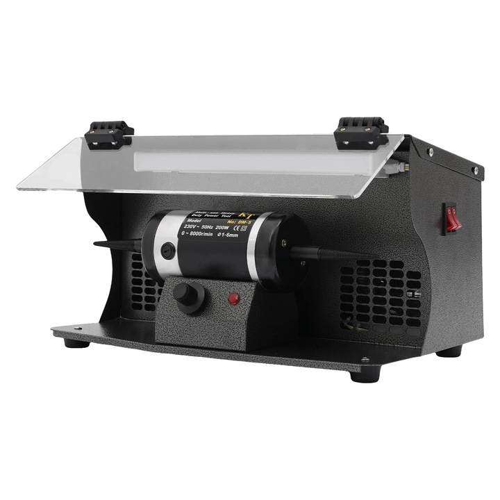 Машина за полиране с прахоуловител, 200W, променлива скорост, 38.5x24x25см