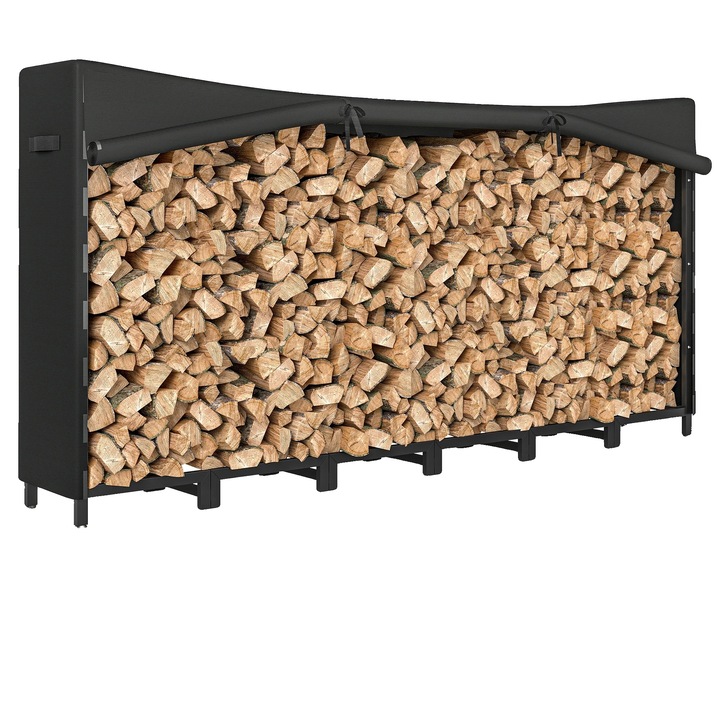 Suport pentru lemne, Negru