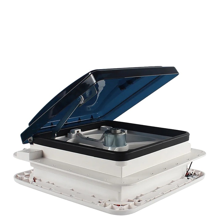 Ventilator de acoperis, LED, control manual, alb, 10 palete, 5W