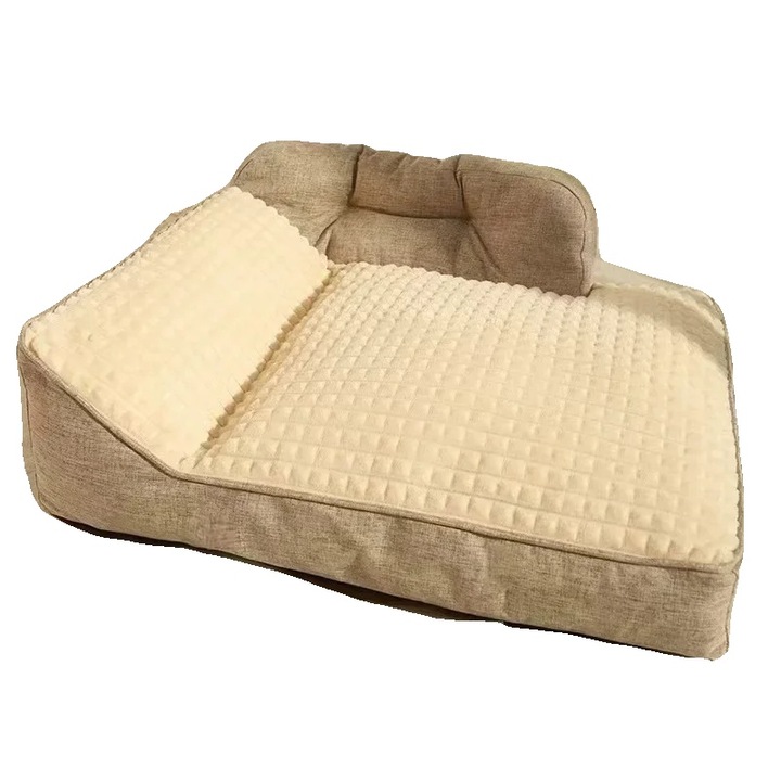 Culcus pentru caini, 3M, design confortabil, constructie durabila, non-alunecare, 100% bumbac