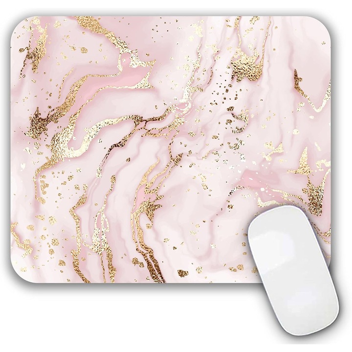 Mousepad Gaming/Office 24x20x0.3cm, Design Elegant, Anti-Alunecare