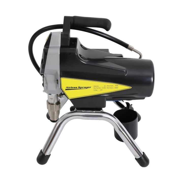Pistol de vopsit airless 3300 PSI 1800W negru 35x50cm