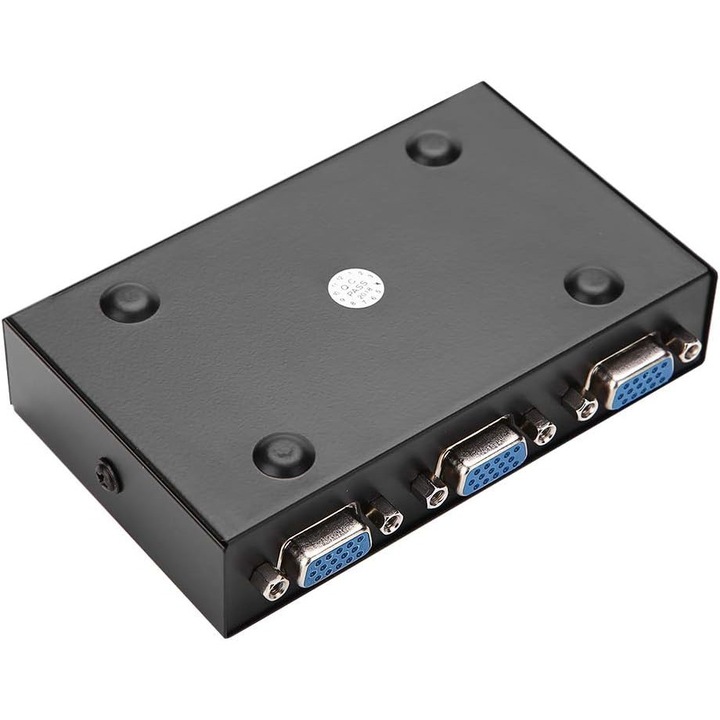 Dioche 2 az 1-ben VGA kapcsoló, adat szinkronizálás, plug and play, 2x PC 1 monitorhoz/projektorhoz