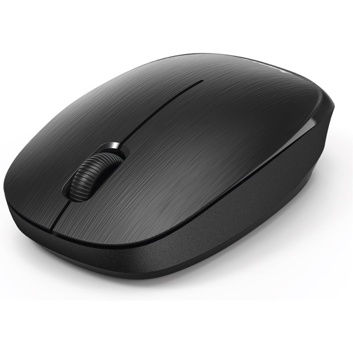 Mouse Wireless Optic Hama MW-110, 1000 DPI, Negru, Ambidextru