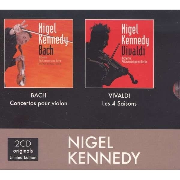 Nigel Kennedy-Concertos Pour Violon/Les 4 Saisons-Bach,Vivaldi-2CD