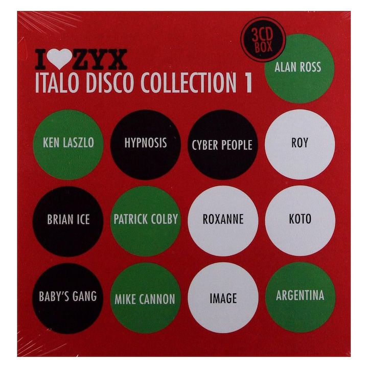 Various Artists-Zyx Italo Disco Collection 1 (Disco Rarities !)-3CD