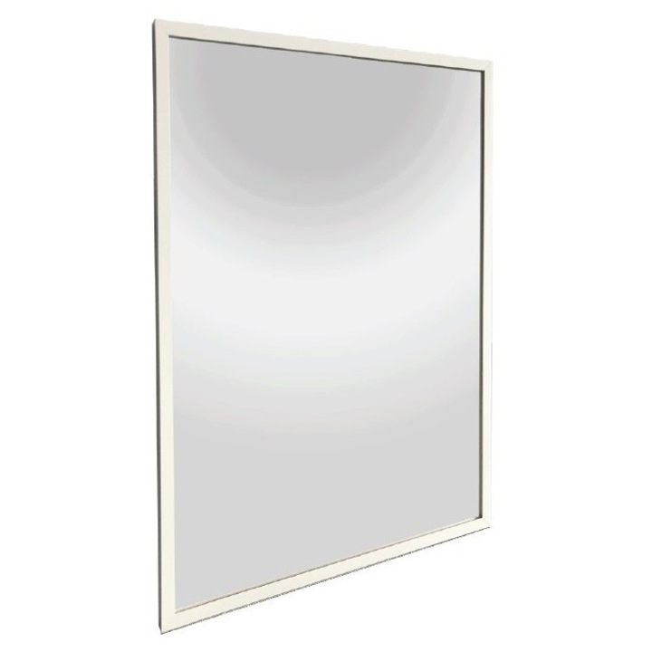 NATUREL tükör, Oxo modell, fehér, 60x80 cm