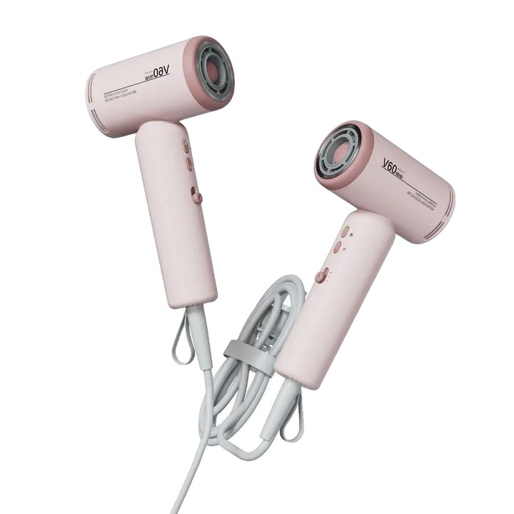 Сешоар, 3EU, висока скорост на въздуха, 4 степени, 2 режима на нагряване, преносим