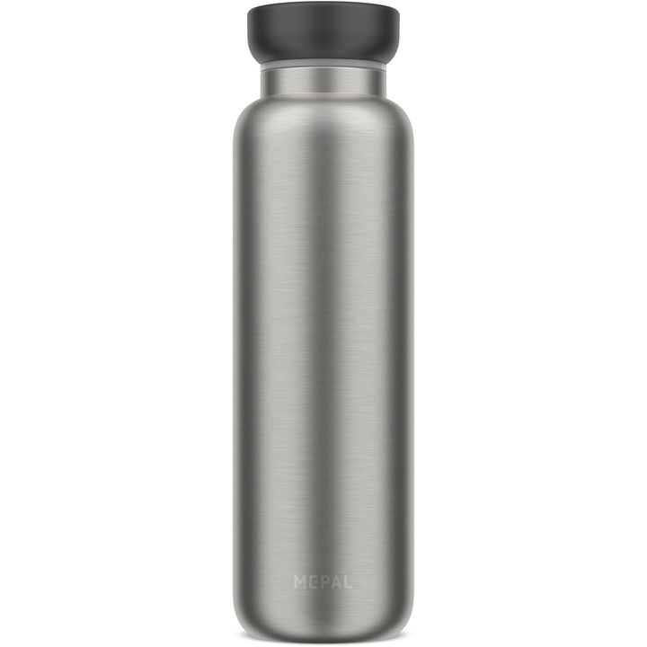 Thermos Mepal Ellipse 900ml, Otel Inoxidabil, Negru Nordic