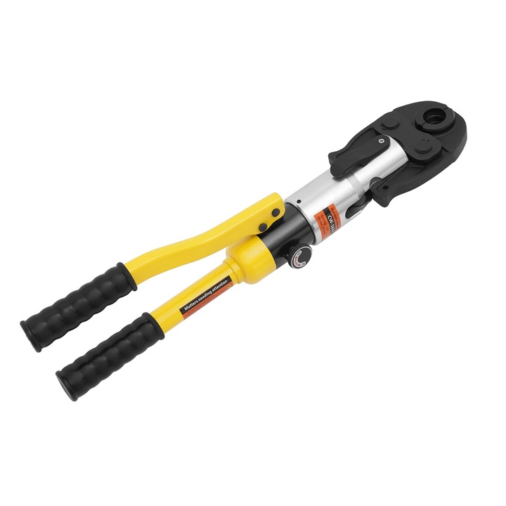 Cleste hidraulic, design durabil, capete interschimbabile, galben